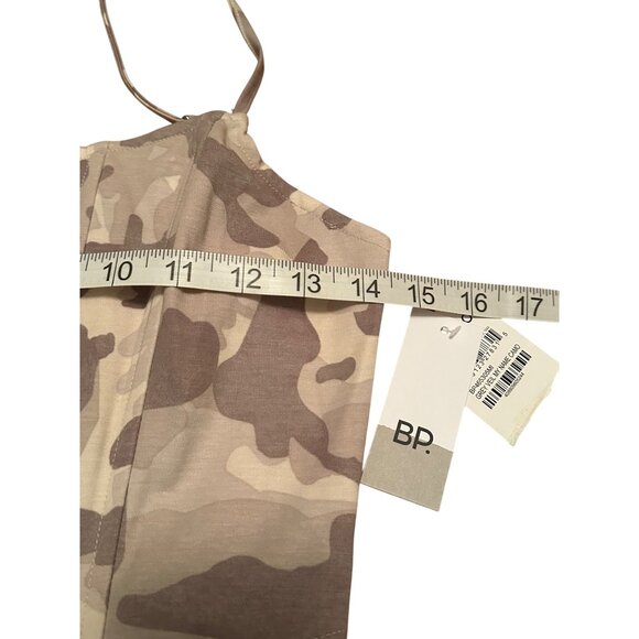 Bp Camouflage Crop Top Corset Style With Adjustable Straps NWT Sexy Party Glam S - Picture 4 of 7